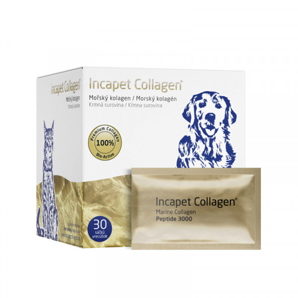 Incapet Collagen - kolagén pre zvieratá (psy, kone, mačky)