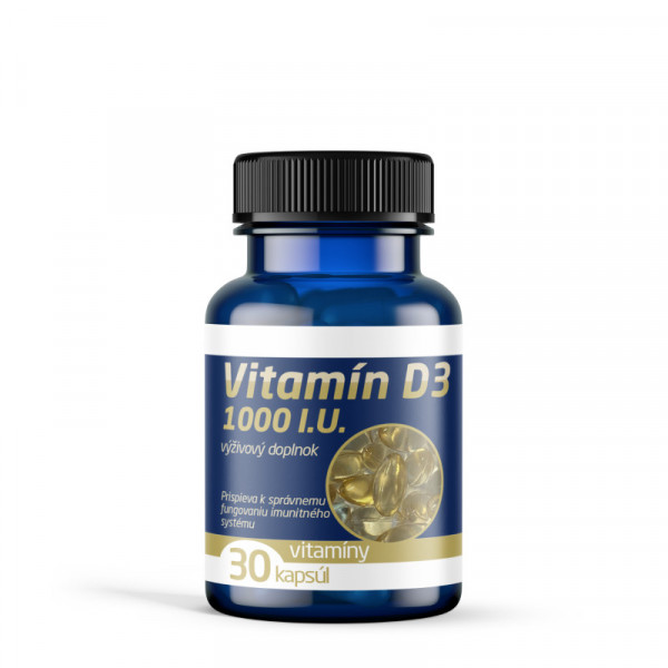 Vitamín D3 1000 I.U.