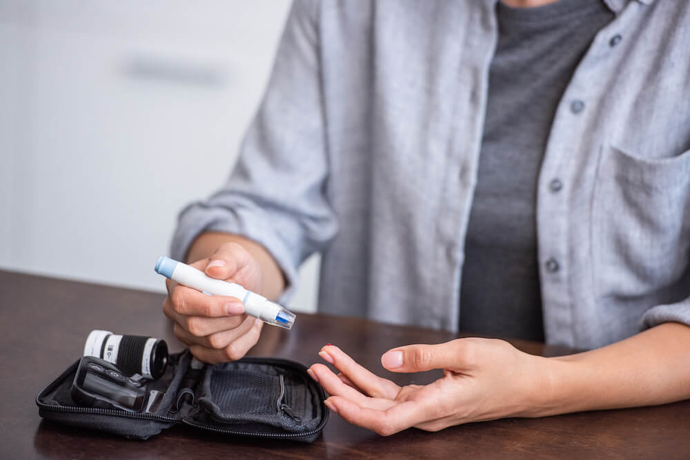 Diabetes kolagén