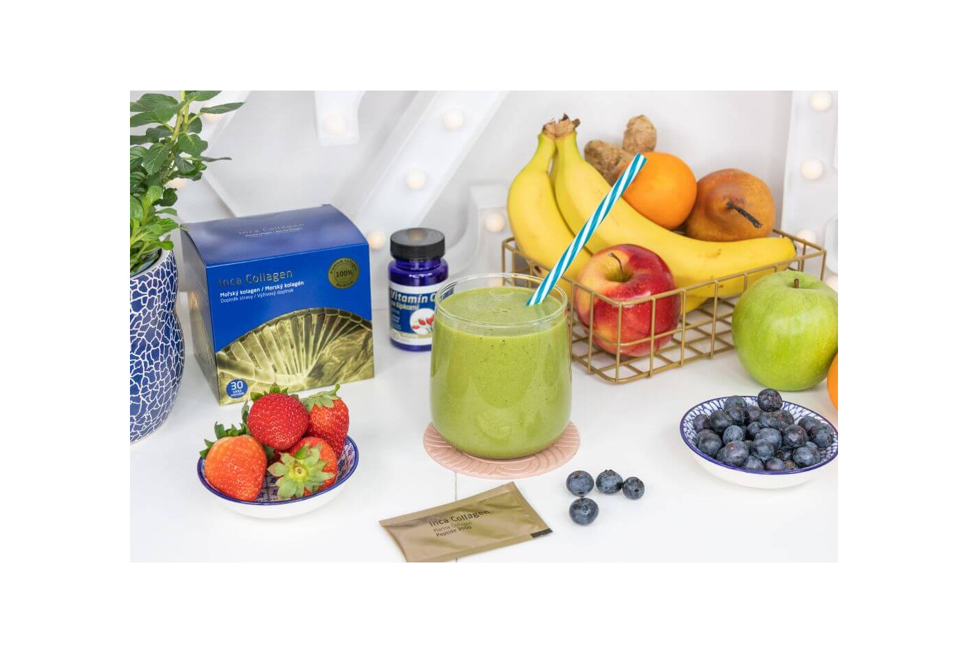 Videorecept: Zdravé osviežujúce kolagénové smoothie